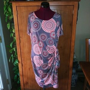 Robbie Bee Scooped Neck Dress